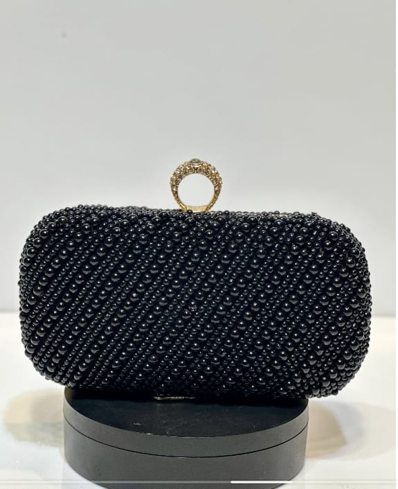 “Pearl Muse” Beaded Clutch Series