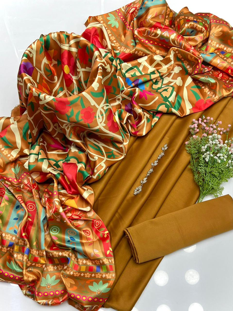 Winter Luxe – Shamoz Silk 3PC Coord Set