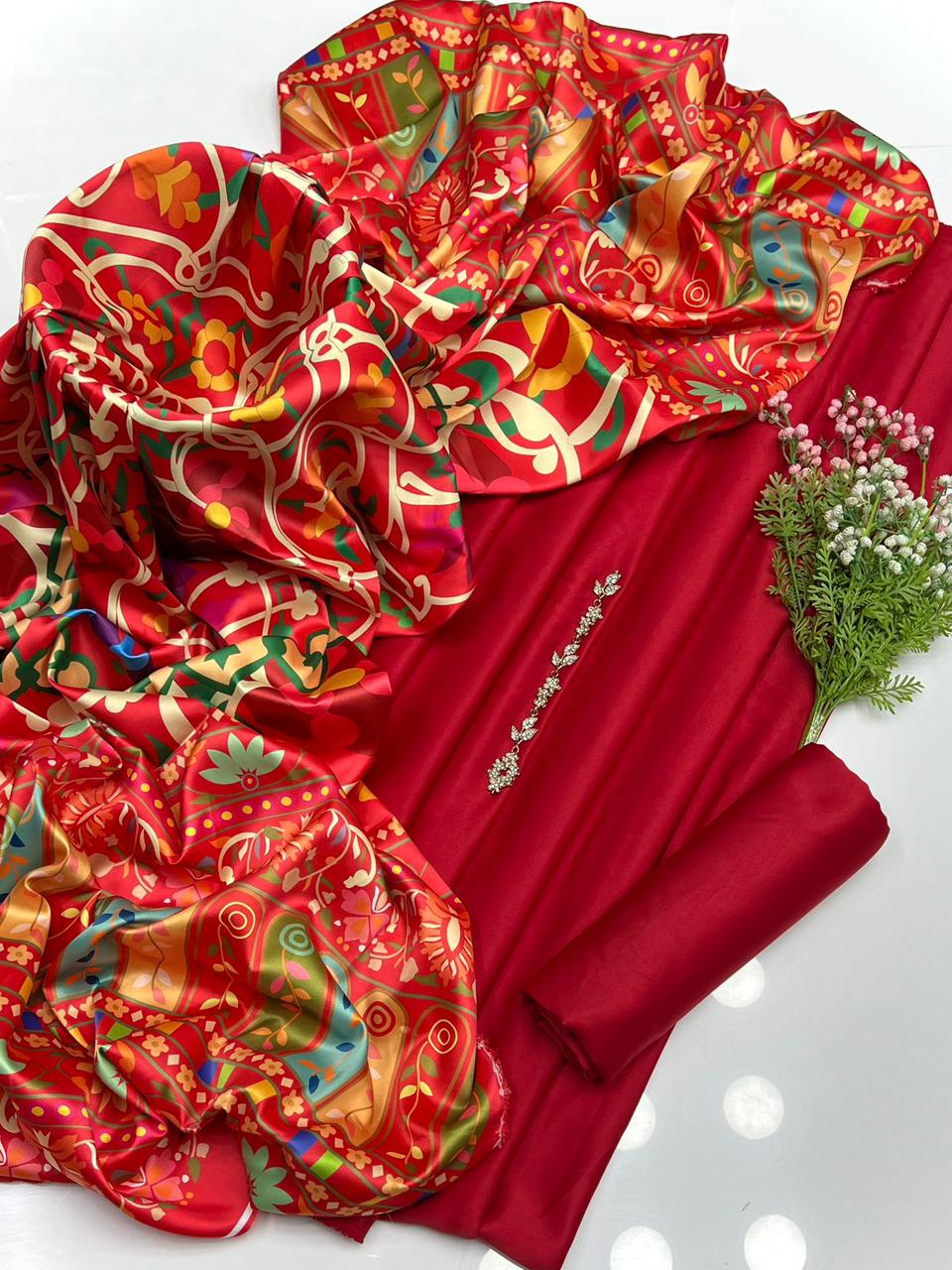 Winter Luxe – Shamoz Silk 3PC Coord Set
