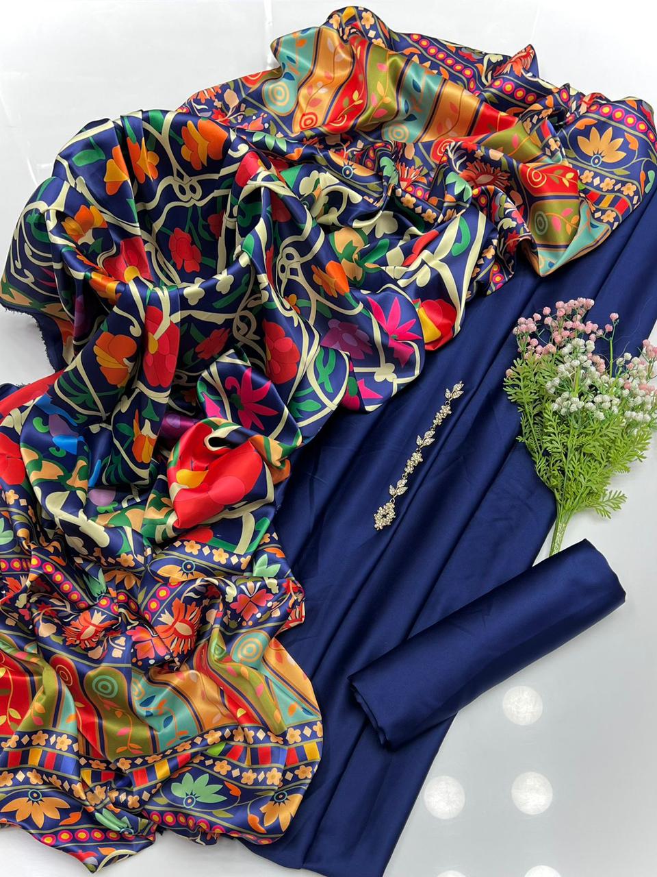 Winter Luxe – Shamoz Silk 3PC Coord Set