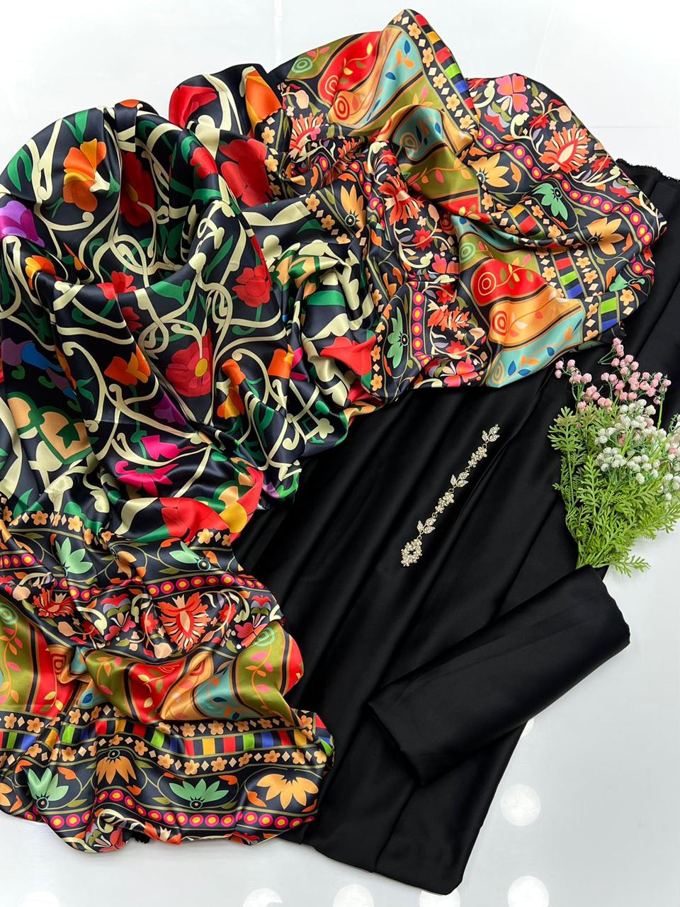 Winter Luxe – Shamoz Silk 3PC Coord Set