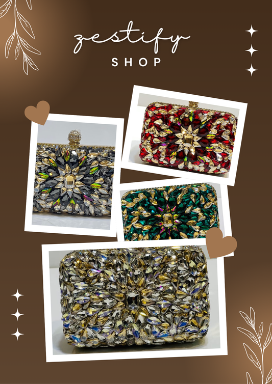 “Royal Radiance” Crystal Clutch Collection